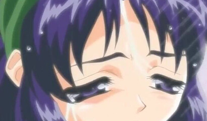 Blackmailer fucks naive hentai schoolgirl with beautiful breasts in back room