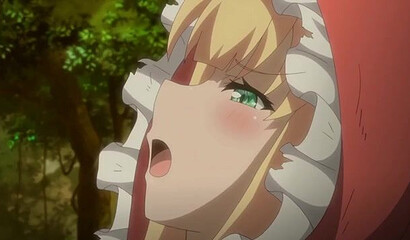 Huge gray wolf fucked Little Red Riding Hood and ate her in XXX cartoon parody