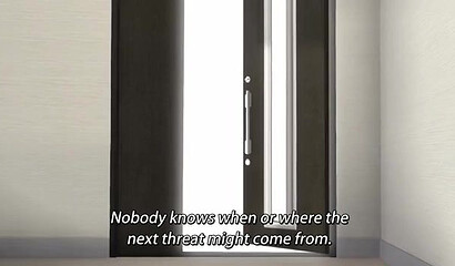 Ugly stepbrother fucks little sister against her will in anime cartoon