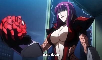 Intoxicated ninja girls from hentai cartoon participate in a sex orgy