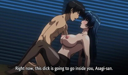 Intoxicated ninja girls from hentai cartoon participate in a sex orgy