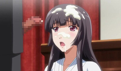 Sweet couple fucks in all the festivities in anime porn