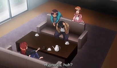 Hentai schoolgirls under hypnosis have sex and get cum in their pussies
