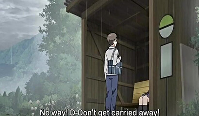 Japanese schoolgirl enjoys her first sex after looking through a hentai magazine