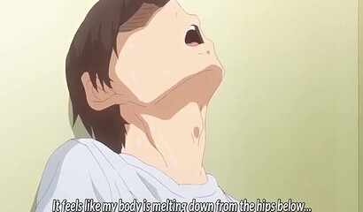 Anime schoolgirl fucks new boyfriend and swallows his hot cum