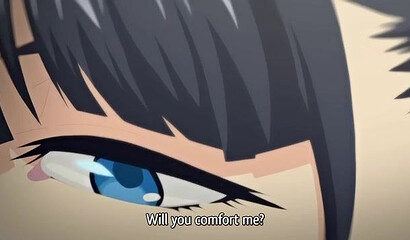 Perverted stepfather fucked stepdaughter next to her sleeping husband in hentai cartoon