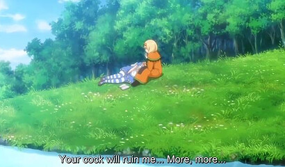 Green caterpillar and griffin fuck the heroine of the cartoon XXX parody "Alice in Wonderland".