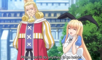 Green caterpillar and griffin fuck the heroine of the cartoon XXX parody "Alice in Wonderland".