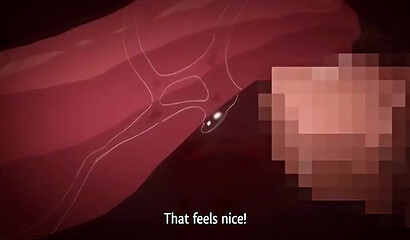 Hentai XXX cartoon: pixie in prison fucks in all holes with guards