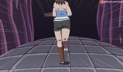 The scary lizard monster from the Resident Evil game attacked and fucked two girls