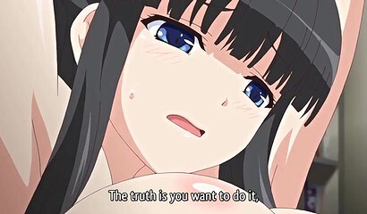 Pregnant nurse from a hentai cartoon is forced to fuck a perverted man