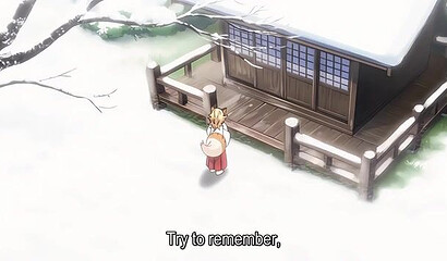 Hotel guests fuck a furry fox girl in an anime cartoon