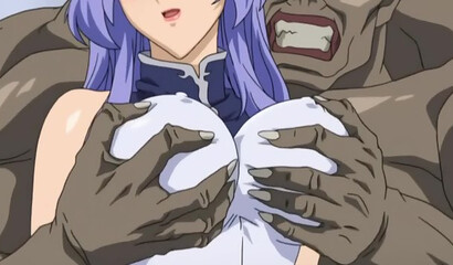 Valkyrie without a fidelity belt riding huge hentai monster dicks