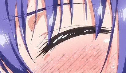 Hentai twin girls gave a friend a threesome for his birthday