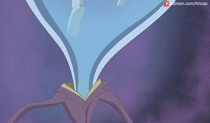 The cute monster pulled Rimuru Tempest out of her clothes and fucked her hard