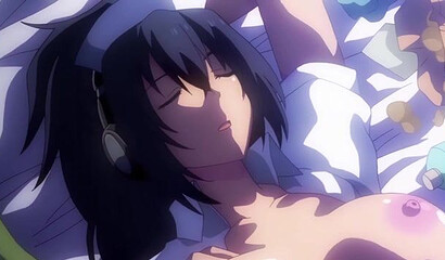 A nimble hospital patient fucks a sleeping nurse in a hentai cartoon