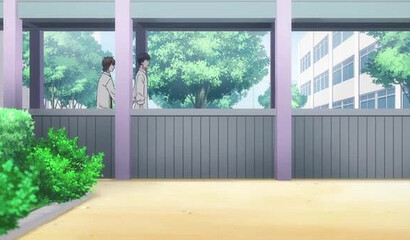 Romantic hentai story of gay students: pure gay love