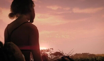 A survivor in a car hardcore fucks teenage Clementine from the Walking Dead game