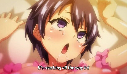 Hentai incest: older brother fucks half-sister and cum inside her