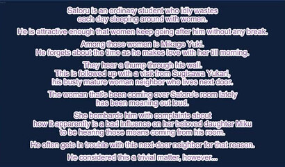 Sexy hentai brunette caught boyfriend after sex with another girl