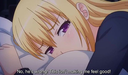 Teacher fucked in the mouth and pussy hentai schoolgirl with big tits