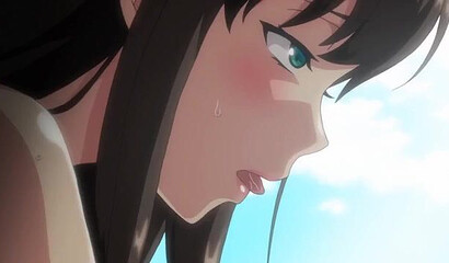 Mom and daughter enjoy sex with tutor in hentai porn cartoon