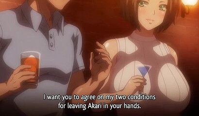 Cute tutor teaches sex to two hot hentai cartoon milfs