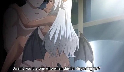 Teacher with glasses fucks to exhaustion with succubus from hentai cartoon