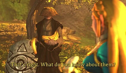 Natives fuck cute princess Zelda from Legend of Zelda in two holes at once