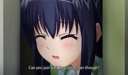 Pervy manager takes breaks to have sex with hentai girls from the store