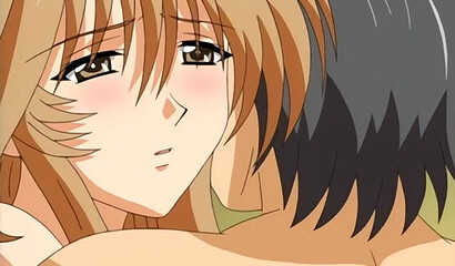 Half-sister teaches her brother to have sex in hentai cartoon