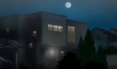 Married milfs have group sex with young guys in anime