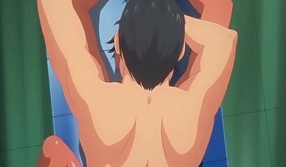 Muscular athlete under hypnosis fucks in locker room with coach