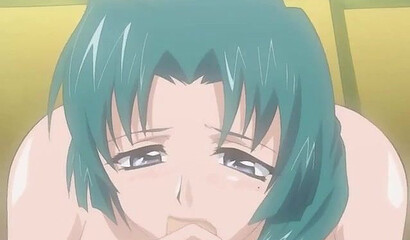 Two married milfs enjoy a threesome in a hentai porn cartoon