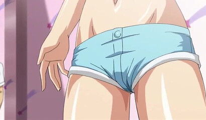 Sexy hentai cartoon guy fucks girls and floods them with cum