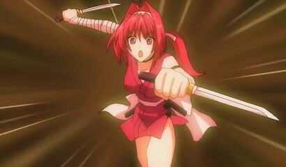 Ninja friends have tender sex before the final battle