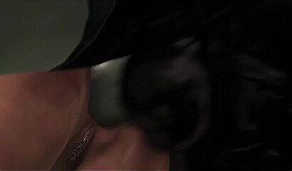 Robot android with multiple dicks fucks 3D cartoon heroine in all her holes