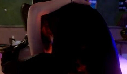 Violent blacks force suck and fuck Aeris Gainsborough from Final Fantasy