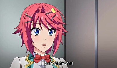 Hentai school teacher fucks sexy student with big tits in the ass