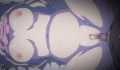 A guy saw his neighbor masturbating and took her virginity in a hentai cartoon