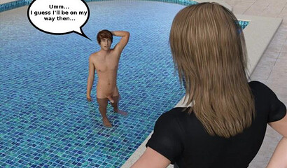 Sexual adventures and incest with a young guy in a cool flash game