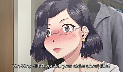 Adult stepsister gets ready for anal sex with brother from hentai cartoon