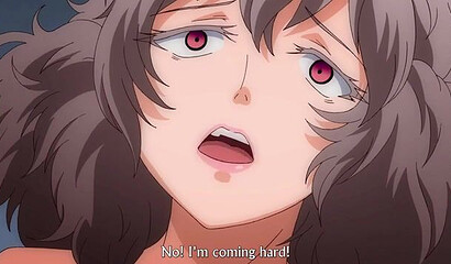 Warrior girl from hentai cartoon fucks in the forest with a variety of monsters