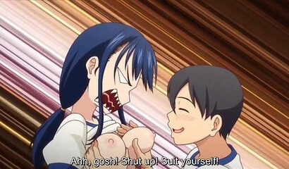 A sex education lesson at a hentai school ended with students having group sex