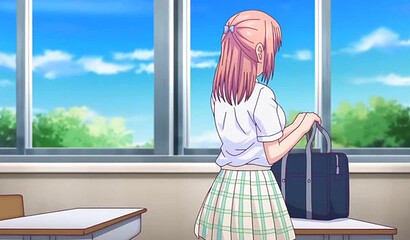 Blackmailing teacher forced to fuck student in hentai porn cartoon