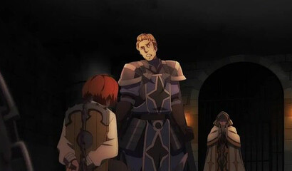 The battle mage Keyaru remembered the past and severely punished the evil sorceress with his cock