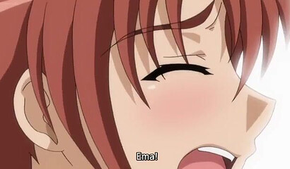 Two hentai nurses with big tits fuck in the woods with a lucky guy