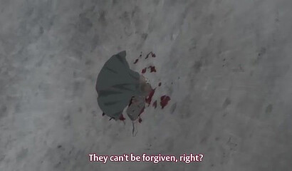 Creepy zombie men fucked sexy lesbians from a hentai cartoon