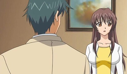 A pushy student fucked a drunk teacher and his brother's wife