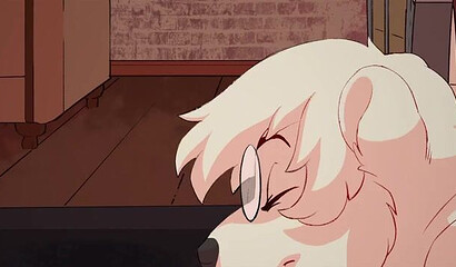 Anime gay dog fucked in the ass by a soft gay teddy bear